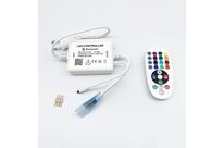 Contrôleur RGB Bluetooth &amp;amp; Alimentation pour Ruban LED 220V RGB