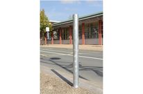 Poteau en acier galvanisé