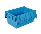 Schoeller Allibert - Bac de transport Integra bleu 55L - 600x400x300mm - Usage alimentaire, gerbable, recyclable