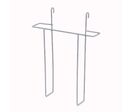 Porte-Brochures Fil Blanc A4 (L.220 mm) pour Grilles
