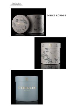 BOITES RONDES SUR MESURE