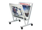CHARIOT POSTER 60 x 80 SUR ROULETTES
