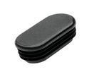 Embout plastique à  ailettes pour tube rectangulaire coin oval intérieur cannelé