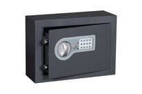 De Raat - Armoire à clés E-Compact 24 clés - Acier Gris - Fermeture à code - 200x280x100mm