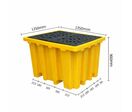 Bac de rétention en polyéthylène pour cuve IBC 1000L
