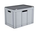 Schoeller Allibert - Bac norme Europe 75L Gris - 600x400mm - Gerbable, Usage Alimentaire, Recyclable