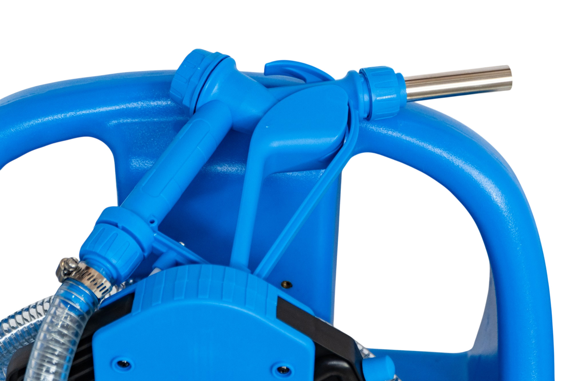 Station de ravitaillement AdBlue Mobile 75L - Pompe manuelle - Cuve PE Haute résistance MW Tools TAD75M - produit présenté par TORROS