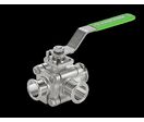Vanne à bille flottante | ASME BPE 3 pièces