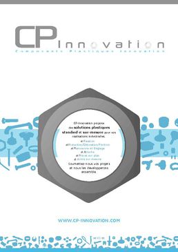 Plaquette CP Innovation