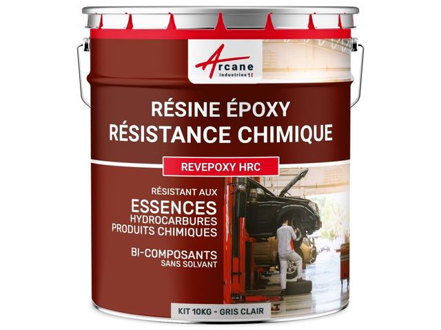 Résine époxy peinture résistant aux essences hydrocarbures gasoil gazole fioul - REVEPOXY HRC 