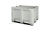 Grand bac en plastique à 3 semelles pour produits carnés 610 l | Big Box HW-BB-3K-120100