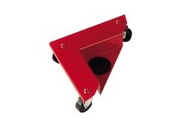 Jeu de 4 coins à roulettes E2 charge 600 kg