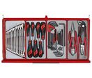Coffre à outils rouge 4 tiroirs - 26 - avec 137 outils Teng Tools TKT26R137T