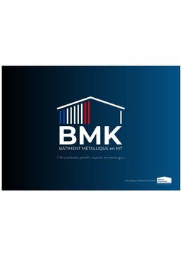 Plaquette commerciale Bâtiments Métalliques en Kit _ BMK