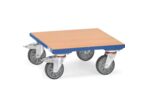 Plateau roulant avec plateau bois | 1166