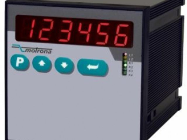 Moniteur de surveillance des vitesses et position MS640 par Motrona	
