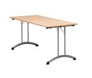 Table 160x70 Pieds Pliants Hetre Pied Alu