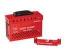 Brady - Boîte de consignation Safety Redbox - Rouge - Hauteur 154.9 mm - Système de condamnation robuste