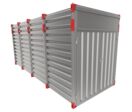 Container de stockage démontable grande hauteur 6 m | KOVOBEL FRANCE