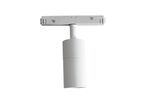 Spot LED sur Rail Magnétique 48V 7W Orientable - Blanc Chaud 2300K - 3500K / Blanc / Non