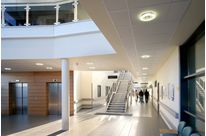 Plafond acoustique en laine de roche MediCare Plus