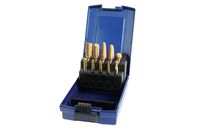 Coffret de 10 fraises limes rotatives carbure revêtues TiN