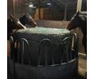 Filet pour balle de foin ronde - Mailles : 60x60 / Hauteur : 1.6 mètres / Diamètre : 1.8 mètres