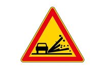 Panneau temporaire projection de gravillons - AK22