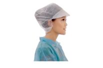 Casquette Visière Blanche | Cristal Hygiène