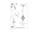 Suspension Bois Moderne pour Ampoule E27