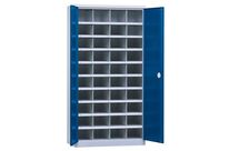 Kind - Armoire à compartimentage Bleue - 1950x1005x545mm - 40 Cases - Acier - Charge 1000kg