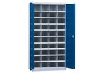 Kind - Armoire à compartimentage Bleue - 1950x1005x545mm - 40 Cases - Acier - Charge 1000kg