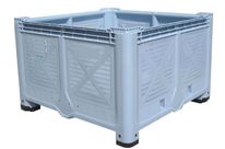 Caisse palette plastique empilable et ajourée 1200x1200x765 mm | BL121276A4POA