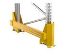 Protection échelle double de rack palettes L.2400 x H.400 mm