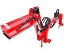 Broyeur d'accottement latéral avec déport hydraulique 145 cm - Inclinable à la verticale - Cardan et attelage trois points - Série moyenne Torros KPV145