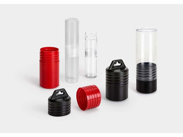 Tube avec fermeture par vissage longueur sur mesure | ScrewPack 