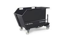 Benne basculante sur roues 500L