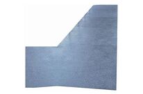 Tôle pleine acier galvanisé antidérapant 1000x2000mm ép2mm - Revêtement intensif, éco-responsable