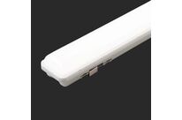 Réglette Solaire LED 120cm 18W IP65 CCT (Panneau Solaire + Télécommande Inclus)