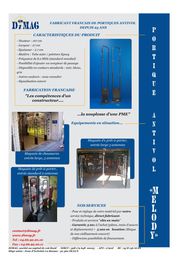 Portique antivol MELODY RF 8.2 MHz