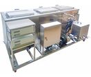 Nettoyeur ultrasons industriel 3 cuves - 60 litres avec filtration - fonctionnement 24/7 MW Tools UCI0603F