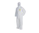 DuPont Proshield - Combinaison Tyvek 200 EasySafe L - Protection Chimique Type 3/5/6 - Vêtement Jetable Blanc