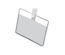 BADGE UNIVERSEL 60x87 mm + PINCE PLASTIQUE