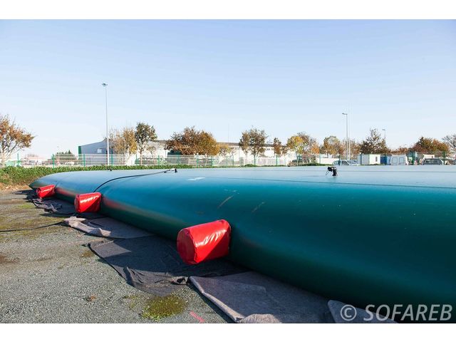 Protections incendies – Citernes souples et bassins