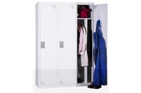 Vestiaire industrie salissante - élément suivant coloris gris à monter