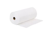 Manutan Expert - Rouleau Absorbant Hydrocarbures Blanc - 61m x 81cm - 220L Absorption - Éco-responsable