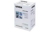 Uvex - Chiffons de Nettoyage pour Lunettes de Protection - Lingettes Douces et Efficaces - Emballage Recyclable