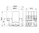 Parafoudre combiné de types 1+2+3 | FLT-SPP-T1-275/25-3+1-UT-R