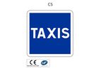 Panneau C5 Station de taxis