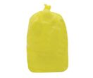 Sac-poubelle HDPE Jaune 120L 35µm - Résistant et Écologique - Idéal Déchets Courants